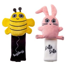 Milk&Moo Chancin and Buzzy Bee Seatbelt Cover Set for Kids (Title: Default Title)
