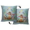 Disney Wish Glow Up Printed Throw Pillow